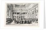 Dublin Castle, Ireland, an Investiture of the Order of St. Patrick in St. Patrick's Hall by Anonymous