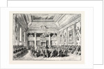 Dublin Castle, Ireland, an Investiture of the Order of St. Patrick in St. Patrick's Hall by Anonymous