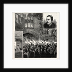 Lord Salisbury at Carnarvon, North Wales, the Torchlight Procession Passing Under the Guildhall Archway by Anonymous