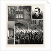 Lord Salisbury at Carnarvon, North Wales, the Torchlight Procession Passing Under the Guildhall Archway by Anonymous