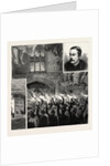 Lord Salisbury at Carnarvon, North Wales, the Torchlight Procession Passing Under the Guildhall Archway by Anonymous