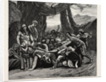 The Gypsies Worshipping the Stolen Child, Scene from the Sorceress by Anonymous