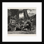 The Gypsies Worshipping the Stolen Child, Scene from the Sorceress by Anonymous