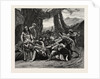 The Gypsies Worshipping the Stolen Child, Scene from the Sorceress by Anonymous