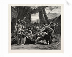 The Gypsies Worshipping the Stolen Child, Scene from the Sorceress by Anonymous