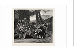The Gypsies Worshipping the Stolen Child, Scene from the Sorceress by Anonymous