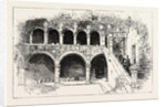 The Queen Visiting the Bargello Palace, Florence Italy by Anonymous