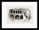 The Queen Visiting the Bargello Palace, Florence Italy by Anonymous