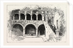 The Queen Visiting the Bargello Palace, Florence Italy by Anonymous