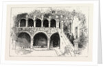 The Queen Visiting the Bargello Palace, Florence Italy by Anonymous