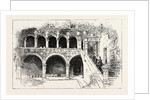 The Queen Visiting the Bargello Palace, Florence Italy by Anonymous
