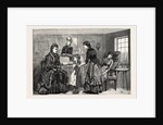 A Royal District Visitor H.R.H. Princess Christian Visiting a Cottage at Windsor by Anonymous