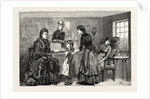 A Royal District Visitor H.R.H. Princess Christian Visiting a Cottage at Windsor by Anonymous
