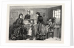 A Royal District Visitor H.R.H. Princess Christian Visiting a Cottage at Windsor by Anonymous