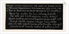 Inscription on the Gravestone of Shakespeare's Wife, Holy Trinity Church, Stratford-on-Avon by Anonymous