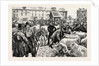 A Cattle Fair, County Galway Ireland by Anonymous