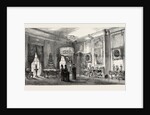 Her Majesty's Sitting-Room in the Palace, Charlottenburg Germany by Anonymous