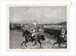 Review of the Garde Du Corps Before the Queen, the Empress Victoria, and the Royal Family Berlin Germany by Anonymous