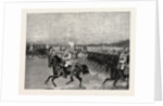 Review of the Garde Du Corps Before the Queen, the Empress Victoria, and the Royal Family Berlin Germany by Anonymous