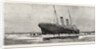 The Channel Steamer Invicta Stranded Outside Calais Harbour France by Anonymous