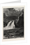 The Mill Race Fall at Shoshone, America, United States by Anonymous