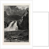 The Mill Race Fall at Shoshone, America, United States by Anonymous
