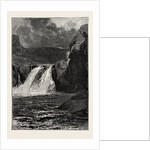 The Mill Race Fall at Shoshone, America, United States by Anonymous