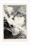 An Avalanche at Wassen, Valley of Reuss, Canton Uri, Switzerland by Anonymous