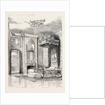 The Queen's Visit to Berlin Her Majesty's Bedroom. In the Palace, Charlottenburg Germany by Anonymous