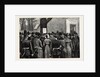 The Illness of the German Emperor, Outside the Guard House Charlottenburg Germany by Anonymous