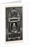 The Shakespeare Memorial Bust and Tablet, Holy Trinity Church, Stratford-on-Avon by Anonymous