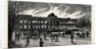 The Burning of Laeken Castle, Brussels, the Residence of King Leopold, Belgium by Anonymous