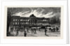 The Burning of Laeken Castle, Brussels, the Residence of King Leopold, Belgium by Anonymous