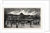 The Burning of Laeken Castle, Brussels, the Residence of King Leopold, Belgium by Anonymous