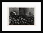 Distributing the Queen's New Year Gifts at Windsor by Anonymous