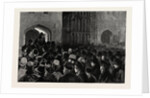 Distributing the Queen's New Year Gifts at Windsor by Anonymous