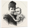 King Alphonso of Spain and His Mother Christina, the Queen Regent by Anonymous