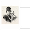 King Alphonso of Spain and His Mother Christina, the Queen Regent by Anonymous