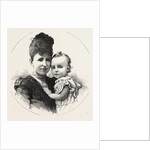 King Alphonso of Spain and His Mother Christina, the Queen Regent by Anonymous