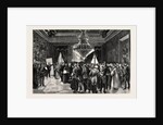 His Excellency the President of the Ministerial Council Announcing the Birth of the Young King of Spain at the Royal Palace by Anonymous