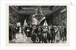 His Excellency the President of the Ministerial Council Announcing the Birth of the Young King of Spain at the Royal Palace by Anonymous