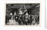 His Excellency the President of the Ministerial Council Announcing the Birth of the Young King of Spain at the Royal Palace by Anonymous