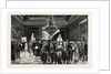 His Excellency the President of the Ministerial Council Announcing the Birth of the Young King of Spain at the Royal Palace by Anonymous