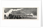 Dover, the Brigade at Practice Firing a, Rocket Over the End of the Pier, the Pier Representing a Wreck by Anonymous