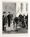 Bournemouth, the Prince Planting a Tree, at the Victoria Hospital in Commemoration of His Visit by Anonymous