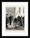 Bournemouth, the Prince Planting a Tree, at the Victoria Hospital in Commemoration of His Visit by Anonymous