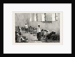 Emin Pasha's People at Home in the Abbassiyeh Barracks, Cairo, Egypt by Anonymous
