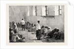 Emin Pasha's People at Home in the Abbassiyeh Barracks, Cairo, Egypt by Anonymous