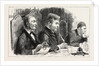 Sketches at the Meetings of the London School Board 1890, the Rev. Diggle, Chairman, in the Middle by Anonymous