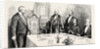Presentation of a Carved Oak Chair to Dr. James Williams at Brecon, Wales, Colonel John Morgan, Mayor of Brecon by Anonymous